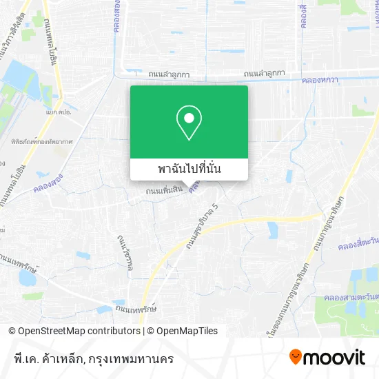 พี.เค. ค้าเหล็ก แผนที่