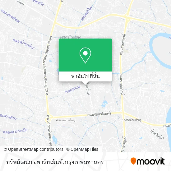 ทรัพย์เอนก อพาร์ทเม้นท์ แผนที่