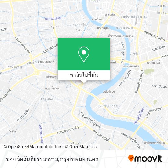 ซอย วัดสันติธรรมาราม แผนที่