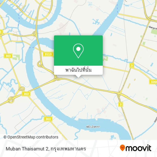 Muban Thaisamut 2 แผนที่