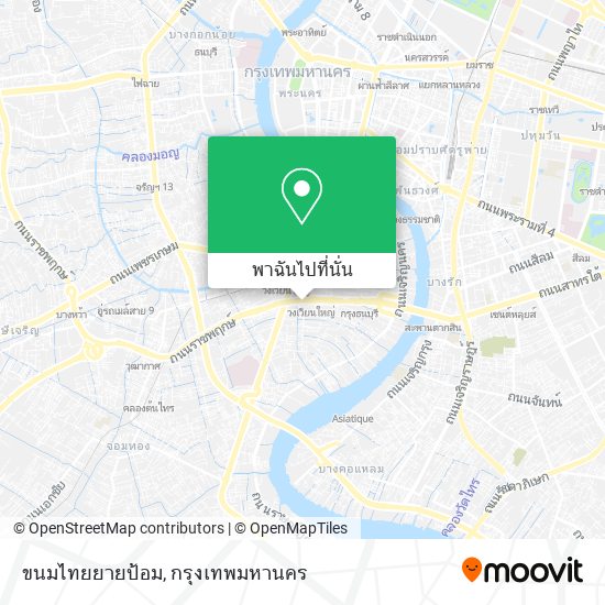 ขนมไทยยายป้อม แผนที่