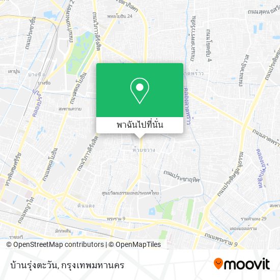 บ้านรุ่งตะวัน แผนที่