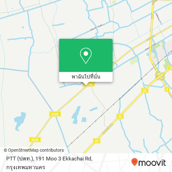 PTT (ปตท.), 191 Moo 3 Ekkachai Rd แผนที่