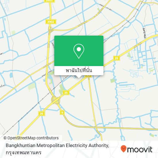 Bangkhuntian Metropolitan Electricity Authority แผนที่