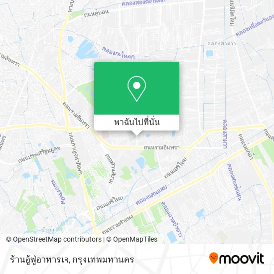 ร้านอู้ฟู่อาหารเจ แผนที่