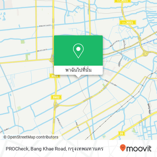 PROCheck, Bang Khae Road แผนที่