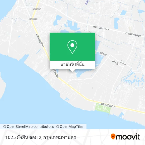1025 ยั่งยืน ซอย 2 แผนที่