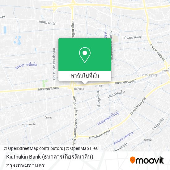 Kiatnakin Bank (ธนาคารเกียรตินาคิน) แผนที่