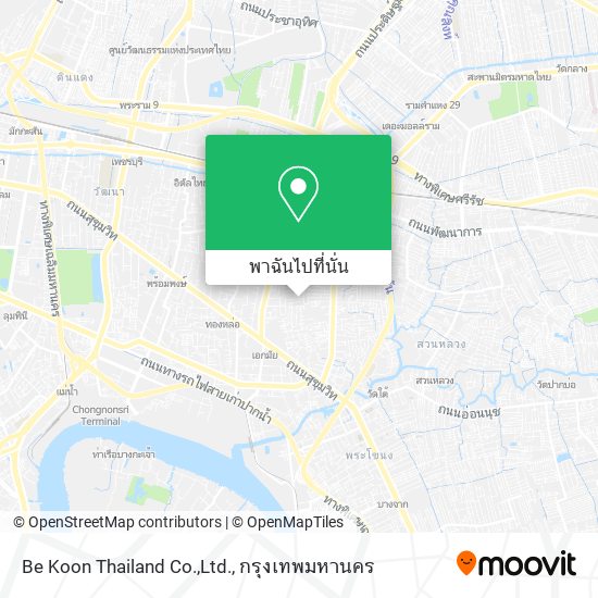 Be Koon Thailand Co.,Ltd. แผนที่