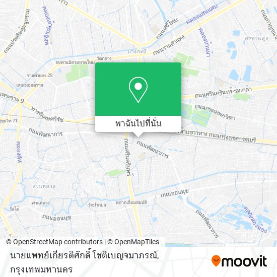 นายแพทย์เกียรติศักดิ์ โชติเบญจมาภรณ์ แผนที่