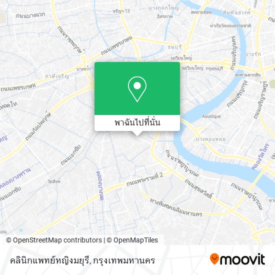 คลินิกแพทย์หญิงมยุรี แผนที่