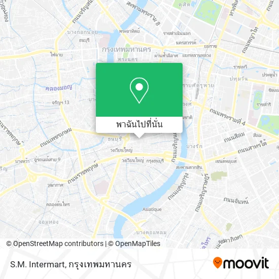 S.M. Intermart แผนที่