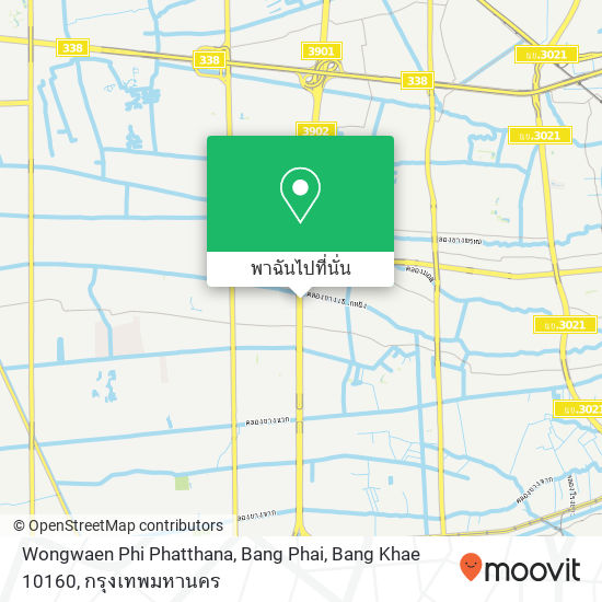 Wongwaen Phi Phatthana, Bang Phai, Bang Khae 10160 แผนที่