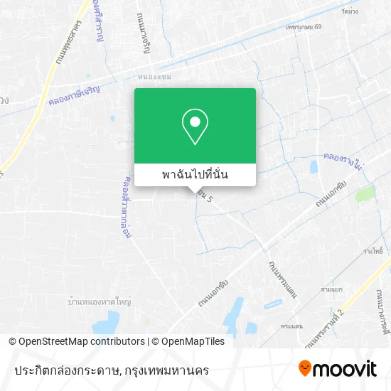 ประกิตกล่องกระดาษ แผนที่