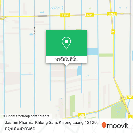 Jasmin Pharma, Khlong Sam, Khlong Luang 12120 แผนที่