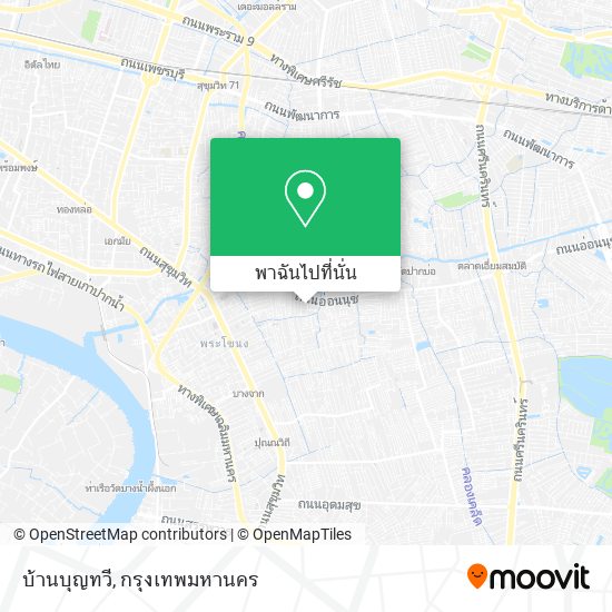 บ้านบุญทวี แผนที่