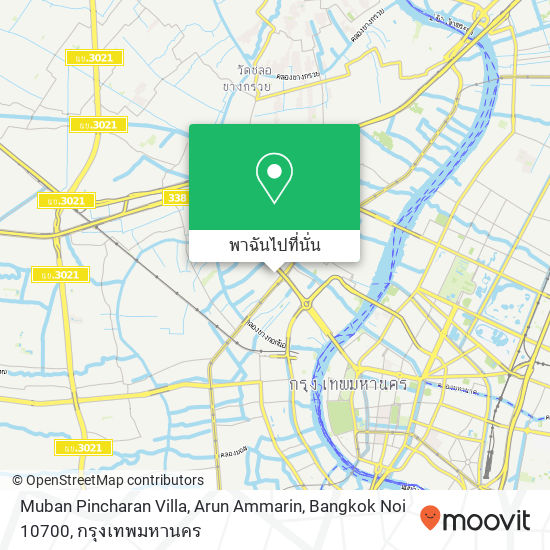 Muban Pincharan Villa, Arun Ammarin, Bangkok Noi 10700 แผนที่