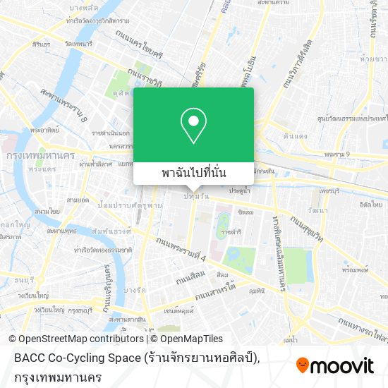 BACC Co-Cycling Space (ร้านจักรยานหอศิลป์) แผนที่