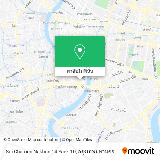 Soi Charoen Nakhon 14 Yaek 10 แผนที่