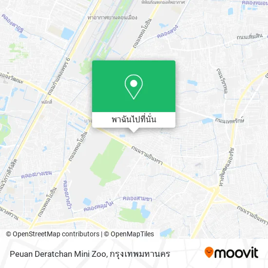Peuan Deratchan Mini Zoo แผนที่
