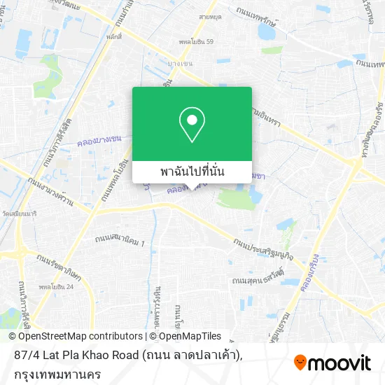 87 / 4 Lat Pla Khao Road (ถนน ลาดปลาเค้า) แผนที่