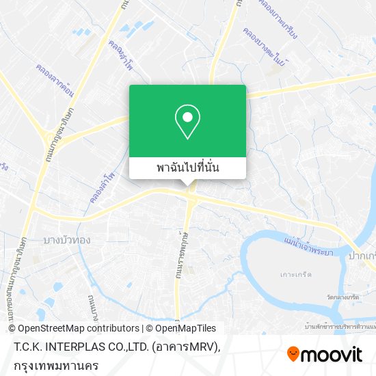 T.C.K. INTERPLAS CO.,LTD. (อาคารMRV) แผนที่