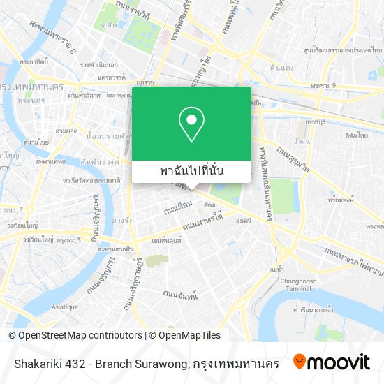 Shakariki 432 - Branch Surawong แผนที่