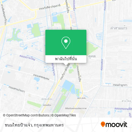 ขนมไทยป้าแจ๋ว แผนที่