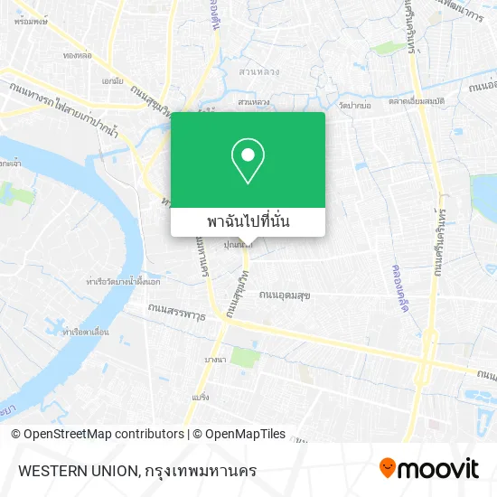 WESTERN UNION แผนที่