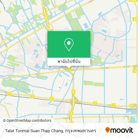 Talat Tonmai Suan Thap Chang แผนที่