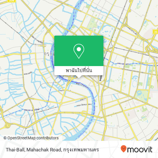 Thai-Ball, Mahachak Road แผนที่