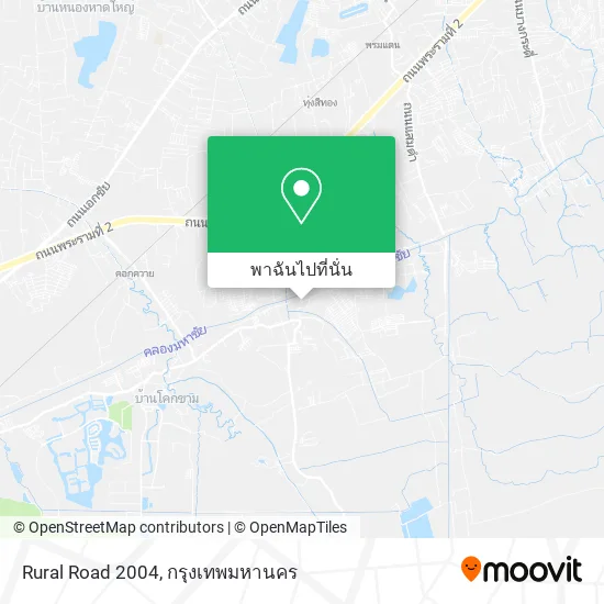 Rural Road 2004 แผนที่
