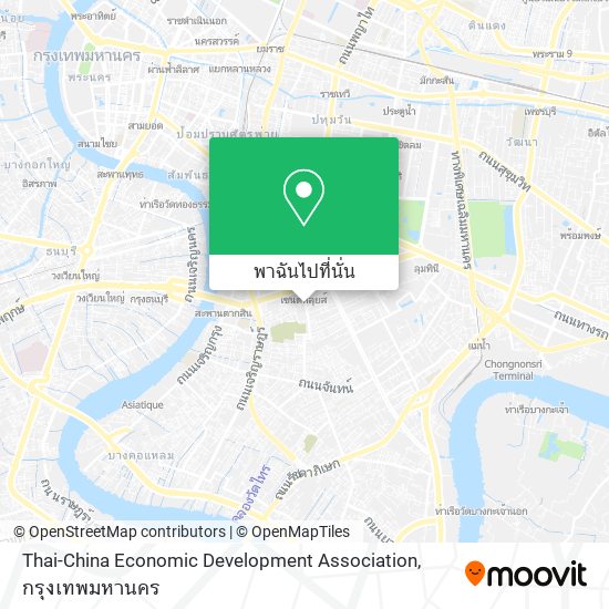 Thai-China Economic Development Association แผนที่