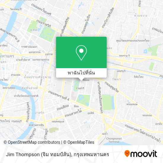 Jim Thompson (จิม ทอมป์สัน) แผนที่