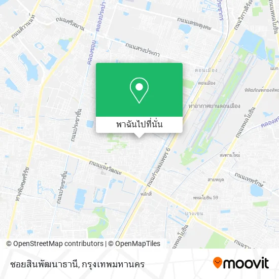 ซอยสินพัฒนาธานี แผนที่