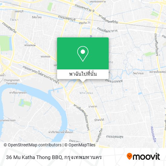 36 Mu Katha Thong BBQ แผนที่