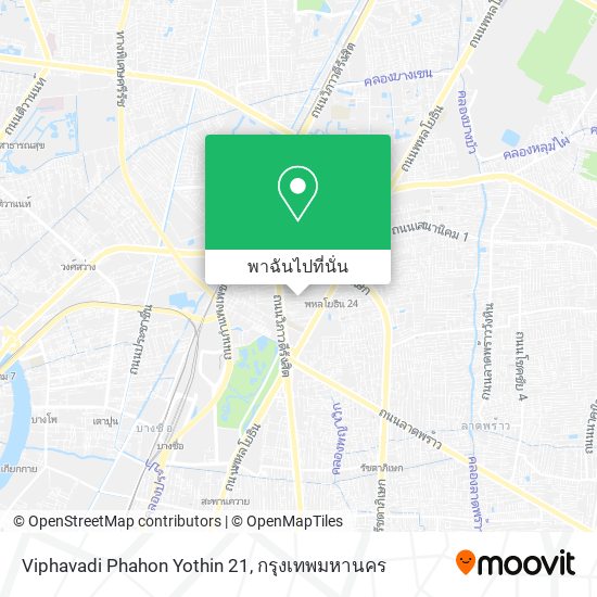 Viphavadi Phahon Yothin 21 แผนที่