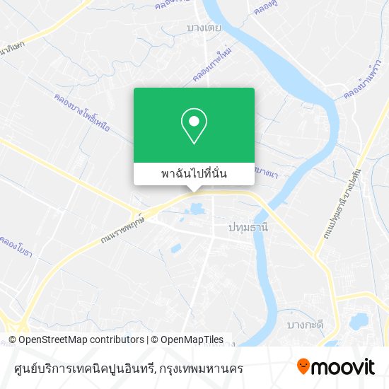ศูนย์บริการเทคนิคปูนอินทรี แผนที่