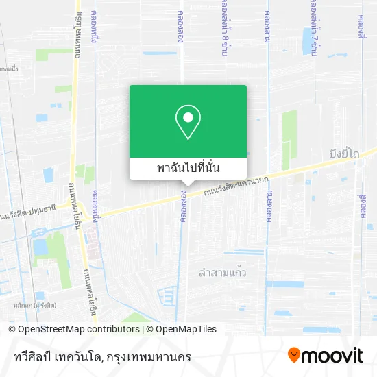 ทวีศิลป์ เทควันโด แผนที่