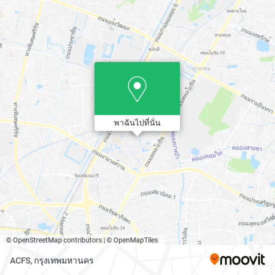 ACFS แผนที่