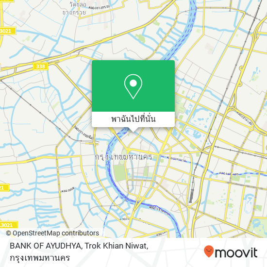 BANK OF AYUDHYA, Trok Khian Niwat แผนที่