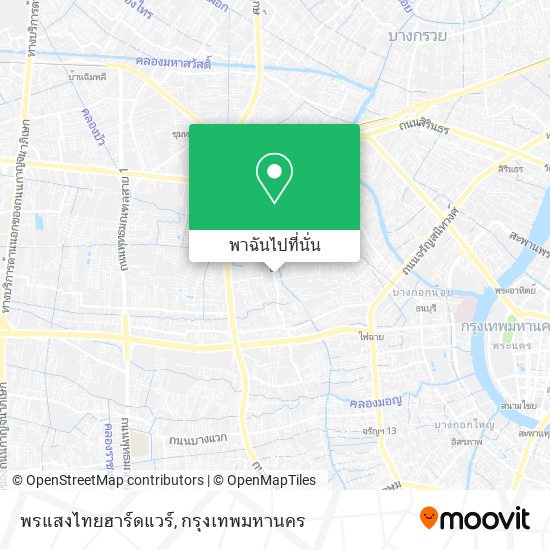 พรแสงไทยฮาร์ดแวร์ แผนที่