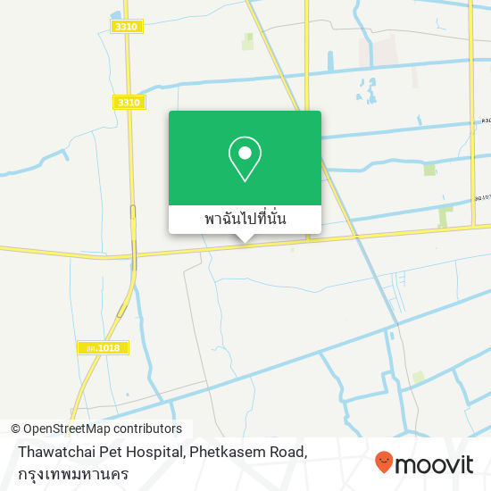 Thawatchai Pet Hospital, Phetkasem Road แผนที่