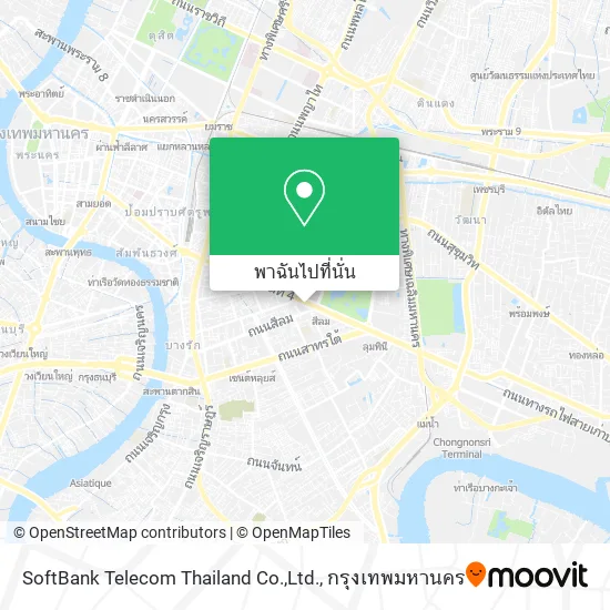 SoftBank Telecom Thailand Co.,Ltd. แผนที่
