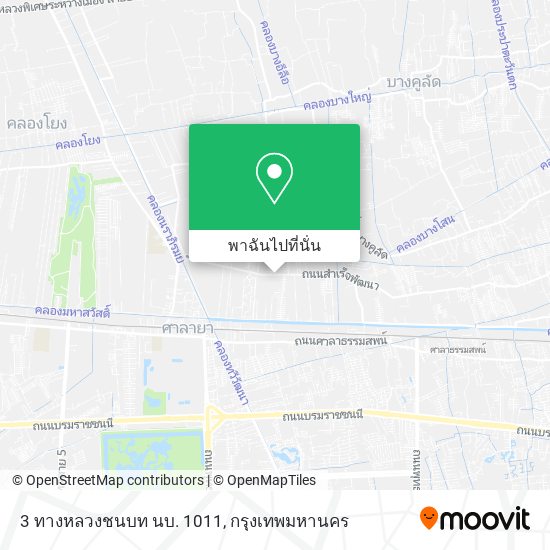 3 ทางหลวงชนบท นบ. 1011 แผนที่