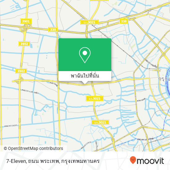 7-Eleven, ถนน พระเทพ แผนที่