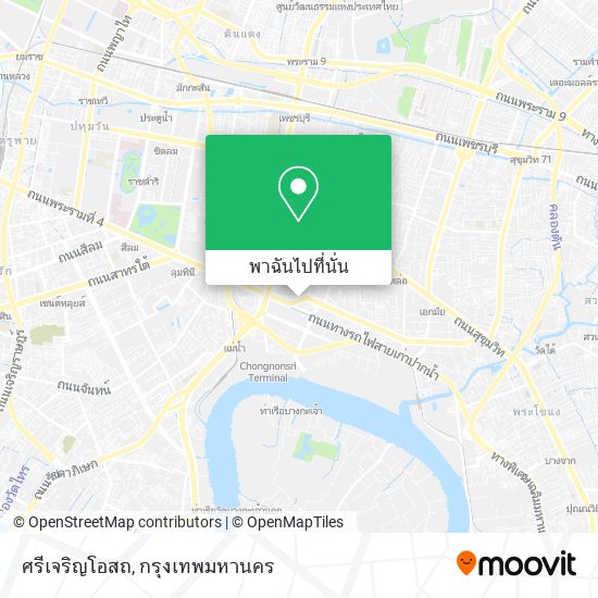 ศรีเจริญโอสถ แผนที่