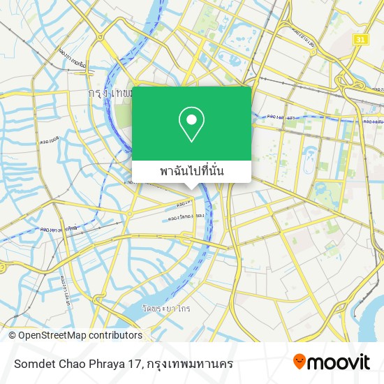 Somdet Chao Phraya 17 แผนที่