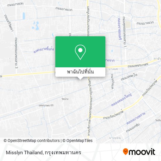Misslyn Thailand แผนที่