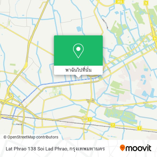 Lat Phrao 138 Soi Lad Phrao แผนที่